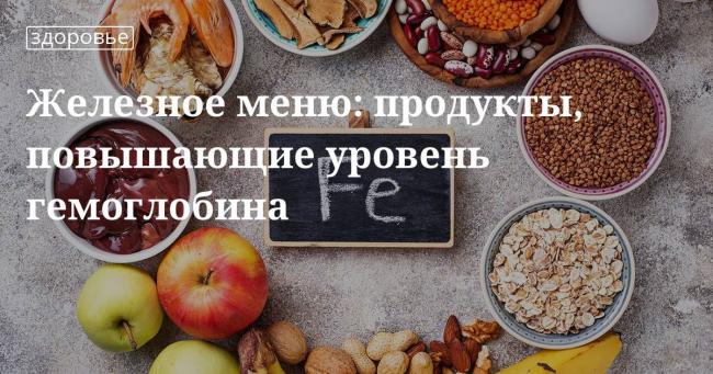 Какие продукты повышают гемоглобин и почему так важно включать их в рацион