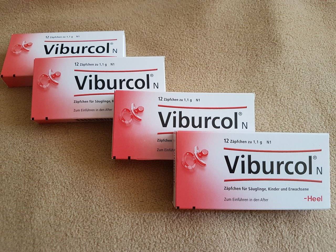 Вибуркол                                            Viburcol                                                                инструкция по применению