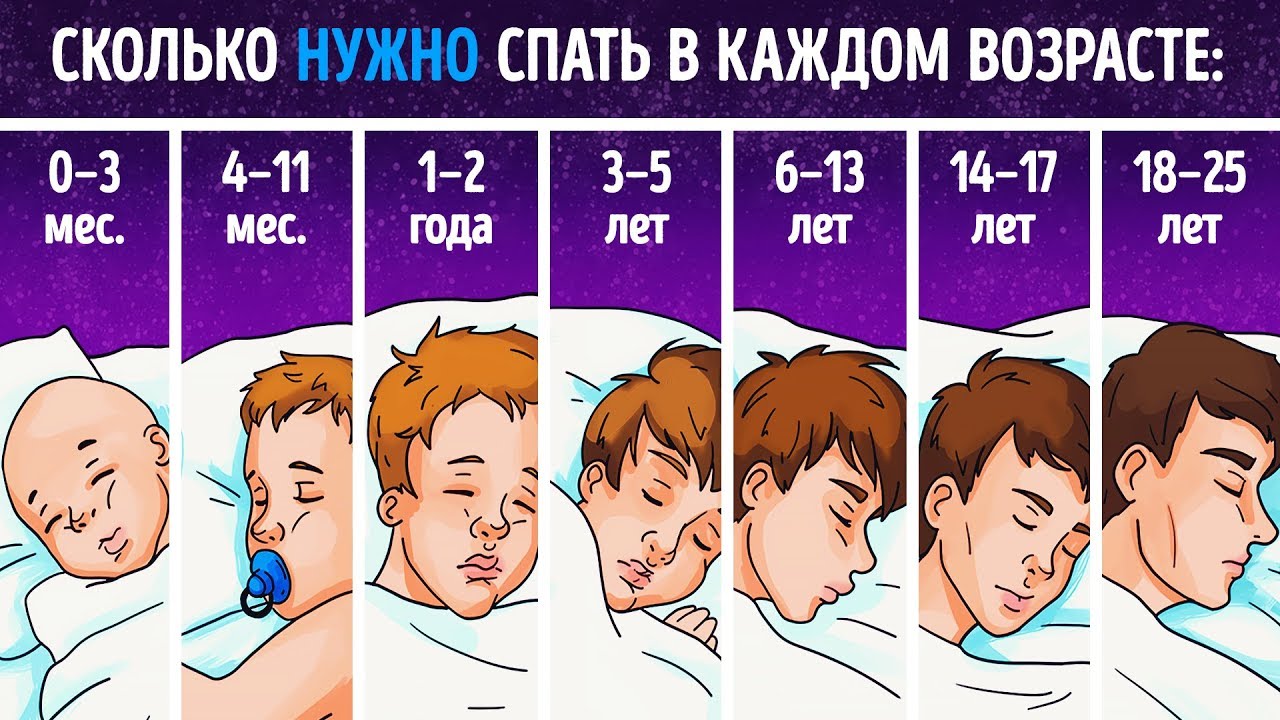 Сколько нужно спать, чтобы высыпаться