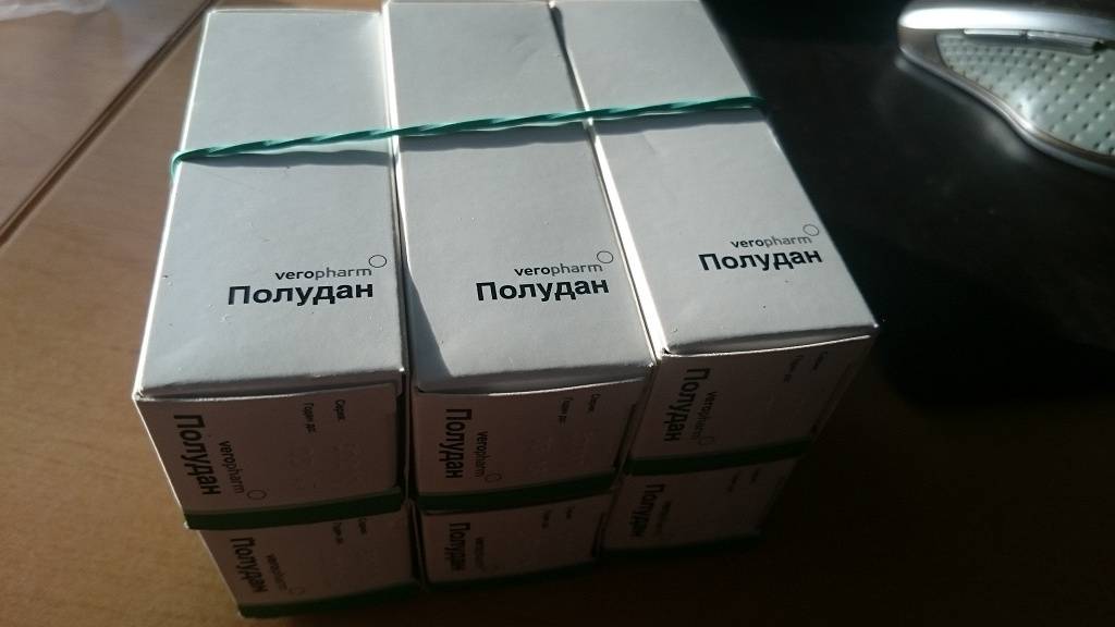 Инструкция по применению назальных капель полудан для взрослых и детей, аналоги